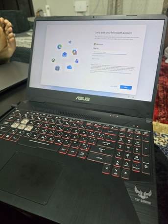 Jeddah, Electronics, SAR 1700,  Asus Tuf Fx505D AMD RYZEN 7 3750H With Radeon Vega Mobile Gfx 4gb Graphics Card