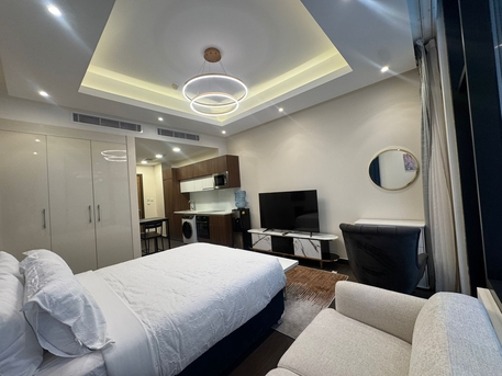 Juffair, Apartments, Flats, Houses & Villas, BHD 31000/year,  Furnished,  1 BR,  33500 Sq. Meter,  Luxury Studio For Sale In Juffair