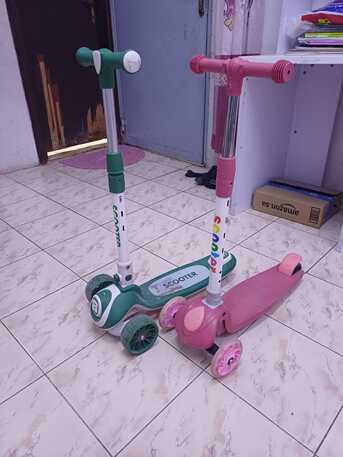 Al Wizarat, Baby & Kid Stuff, SAR 40,  Kids Items For Sale Almost New Kids Scooter, Child Bike (Tricycle) And Ride On Car