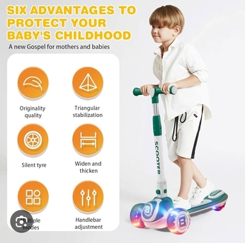 Al Wizarat, Baby & Kid Stuff, SAR 40,  Kids Items For Sale Almost New Kids Scooter, Child Bike (Tricycle) And Ride On Car