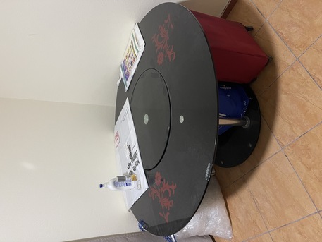 Khobar, Furniture, SAR 550,  Dining Table, Printed With High Quality Glass