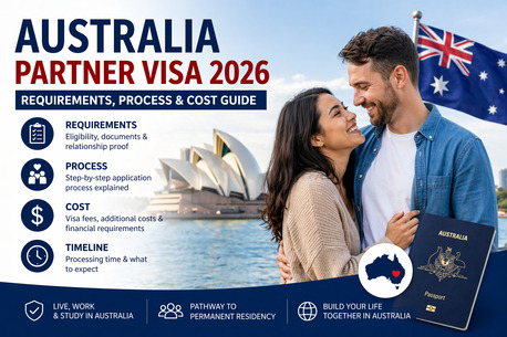 Sydney, Business, Australia Partner Visa 2026: Process & Cost Guide