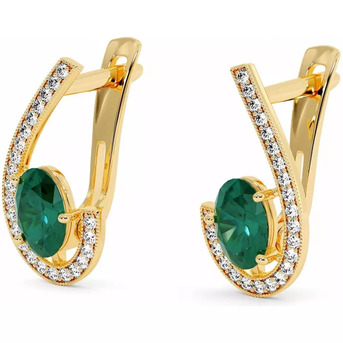 Dubai, Jewelry, Moissanite Fashion Earrings &ndash; Elegant Sparkle For Modern Everyday Luxury