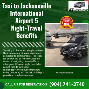 New York, Travel, Taxi To Jacksonville International Airport 5 Night-Travel Benefits