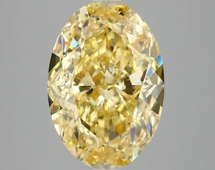 New York, Jewelry, USD 1800,  Shop 4.06 Carat Yellow Lab Diamond Available Now At GemsNY