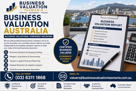 Sydney, Real Estate, Business Valuation Australia | Expert Company Valuation Services Tasmania