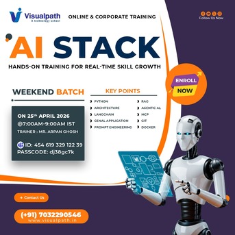 Hyderabad, Education, AI Stack New Batch Online &ndash; Learn With Real-Time Projects
