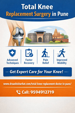 Pune, Health, Total Knee Replacement Surgery In Pune  - Dr. Aashish Arbat