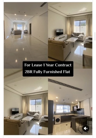 Saar, Apartments, Flats, Houses & Villas, BHD 380/month,  2 BR,  Two Bedroom Fully Furnished Flat For Rent With EWA & Balcony ( SAAR AREA )