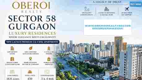Gurgaon, Real Estate For Sale, Oberoi Realty Sector 58 Gurgaon Luxury Apartments