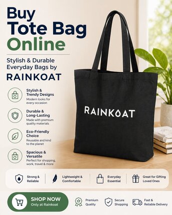 Brisbane, Clothing & Accessories, Buy Tote Bag Online &ndash; Stylish & Durable Everyday Bags By Rainkoat