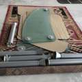 BHD 40, Used Office Glass L Shape Table