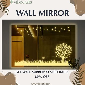 Noida, Household Items, INR 5499,  Stylish Wall Mirror For Modern Homes