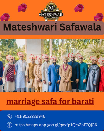 Mumbai, Clothing & Accessories, INR 1,  Marriage Safa For Barati | Mateshwari Safawala
