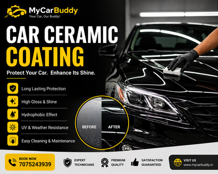 Hyderabad, Automotive, Car Ceramic Coating Service In Hyderabad | MyCarBuddy
