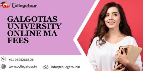 Lucknow, Lessons Offered, Galgotias University Online MA Fees