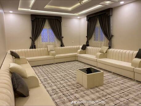 Al Maathar, Furniture, SAR 300,  We Provide Curtain Work Sofa Upholstery, Cushion Repair,Custom Covers In Riyadh 055129856