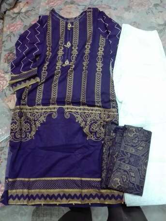 Al Maathar, Clothing & Accessories, SAR 199,  Eid Collection  Ladies Embroidery Suite Stitched & Unstitched For Sale In Riyadh Only199SR