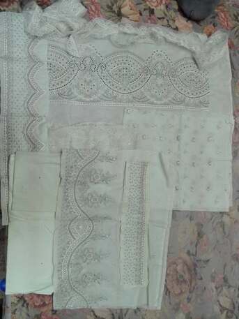 Al Maathar, Clothing & Accessories, SAR 199,  Eid Collection  Ladies Embroidery Suite Stitched & Unstitched For Sale In Riyadh Only199SR