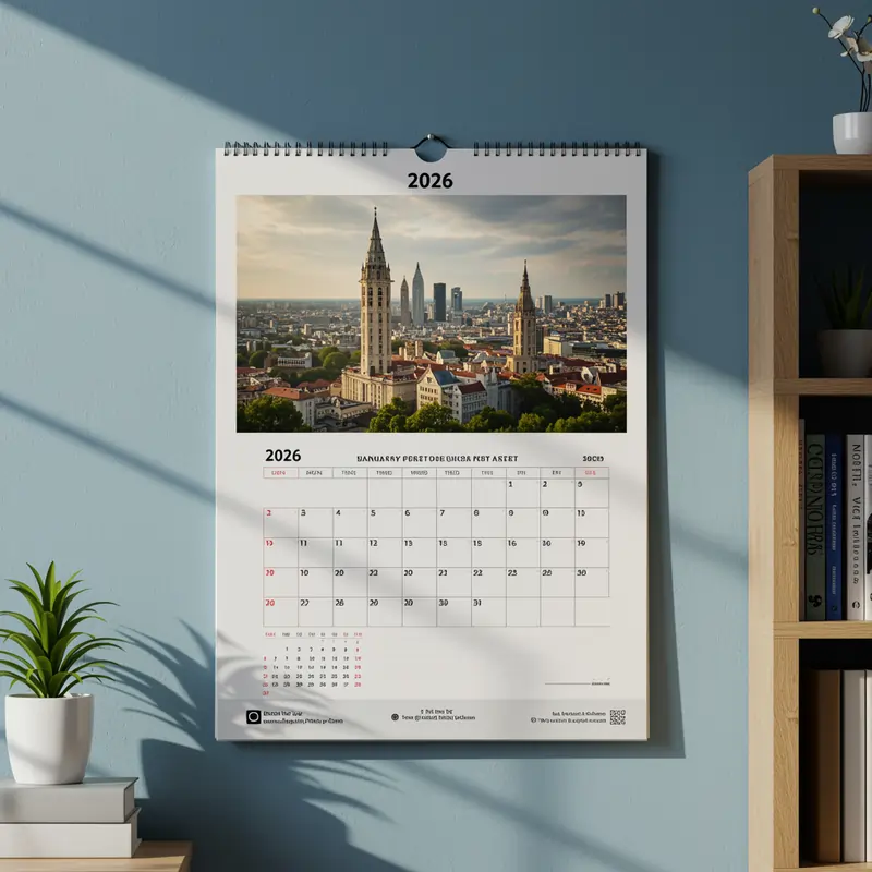Mumbai, Collectibles, INR 325,  Custom Wall Calendar 2026
