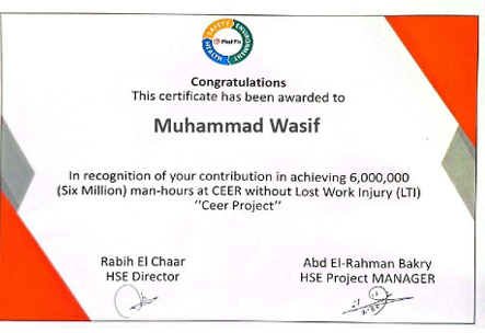 Riyadh, Job Seekers, Safety Officer /Electrical Engineer