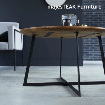 Kuala Lumpur, Furniture, MYR 2100,  Teak Metal Coffee Table