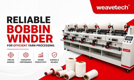 Ahmedabad, Machinery, Reliable Bobbin Winder For Efficient Yarn Processing