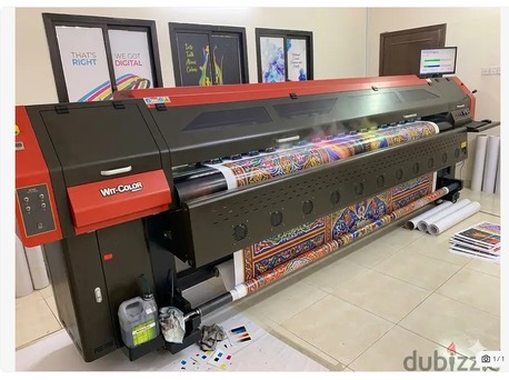 Hamad Town, Machinery, BHD 1000,  ​FOR SALE: Wit-Color Eco-Solvent Printer (3.20m) ​