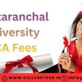 Uttaranchal University MCA Fees
