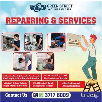 Manama, Air Conditioners, BHD 5,  🌍🌐Ac Shifting Fixing Service Repair Gas Filling Compressor Change Etc