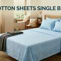 INR 1499,  Cotton Sheets Single Bed | 100% Pure Cotton Handloom Bedsheet | TheIndiglobal