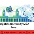 Galgotias University MCA Fees