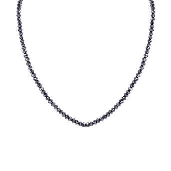 New York, Business, Buy Black Diamond Bead Necklace For Spring Season &ndash; Stylish & Timeless Design