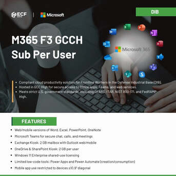 New York, Software Development, Microsoft 365 F3 GCCH For DIB &ndash; Secure Frontline Workforce Solution