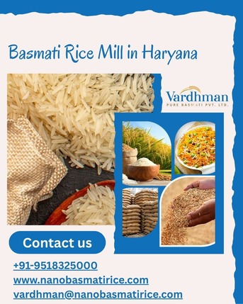 Haryana, Food, Basmati Rice Mill In Haryana