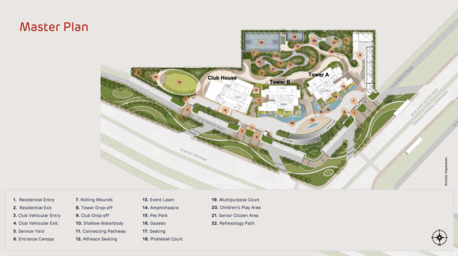 Gurgaon, Real Estate For Sale, 3 BR,  Adani The Marq Sector 102A - Premium Living In Gurgaon