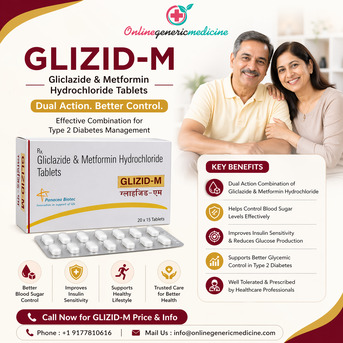 New York, Health, Glizid -M Tablet (Gliclazide And Metformin) | Effective Type 2 Diabetes Management