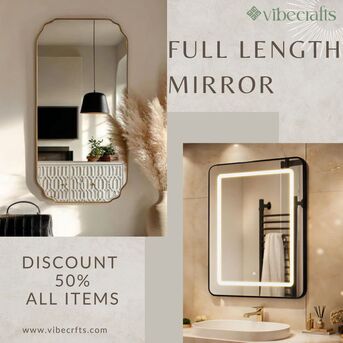 Noida, Household Items, INR 6999,  Premium Full Length Mirror For Modern Homes