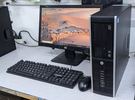 Manama, Computers, BHD 43,  HP Core I5 3.1GHz Computer Set With 19" Monitor 8GB RAM 500GB HDD Ready To Use
