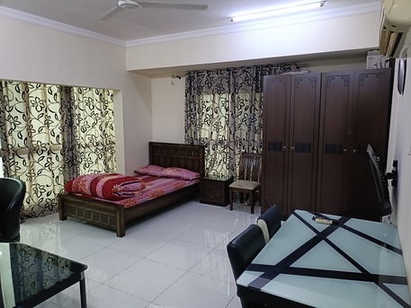 Adliya, Apartments, Flats, Houses & Villas, BHD 200/month,  Furnished,  Studio,  120 Sq. Meter,  Fully Furnished Studio Flat With Closed Kitchen