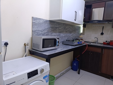 Adliya, Apartments, Flats, Houses & Villas, BHD 200/month,  Furnished,  Studio,  120 Sq. Meter,  Fully Furnished Studio Flat With Closed Kitchen