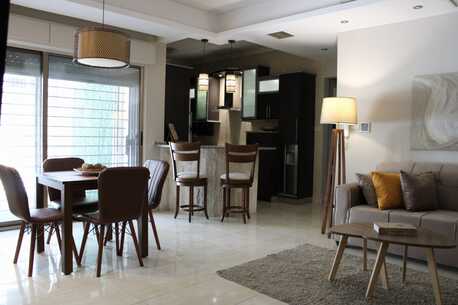 Amman, Apartments, Flats, Houses & Villas, JOD 10000/year,  Furnished,  2 BR,  Ground Fully 2B Apartment With Garden In 7 Circle 00962777688956