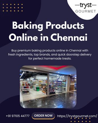 Chennai, Food, Premium Baking Product Shop In Chennai