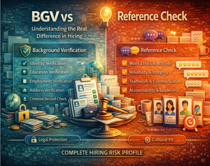 Noida, Computer, BGV Vs Reference Check