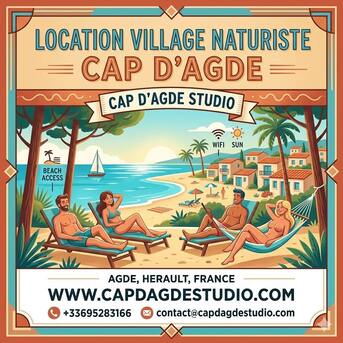 Paris, Business, Location Village Naturiste Cap D&rsquo;Agde : S?jour Libre Et Ensoleill?