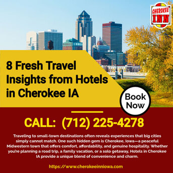 New York, Travel, 8 Fresh Travel Insights From Hotels In Cherokee IA