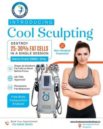 Bangalore, Health, CoolSculpting Treatment In Bangalore For Stubborn Fat | Diva Healthcare Clinic