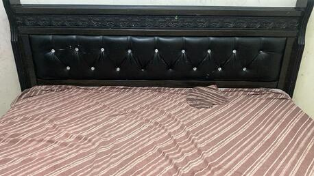 Khobar, Furniture, SAR 850,  King Size Bed 2x2 And A Cabinet.