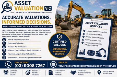 Melbourne, Real Estate, Asset Valuation VIC | Certified Plant & Equipment Valuers Victoria