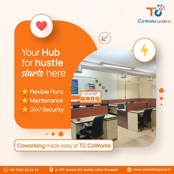 Noida, Offices, INR 20000,  22000 Sq. Feet,  Find The Perfect Coworking Space In Noida Sector 63